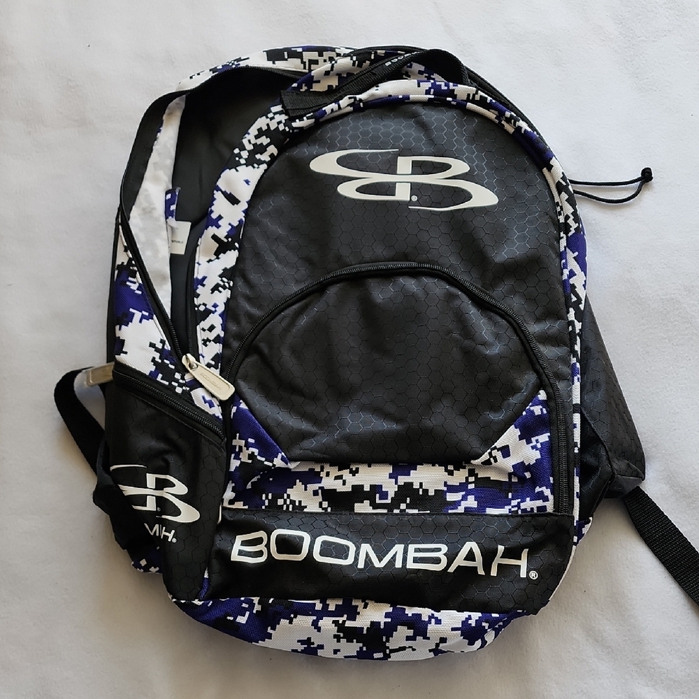 Black and Blue Athletic Backpack
